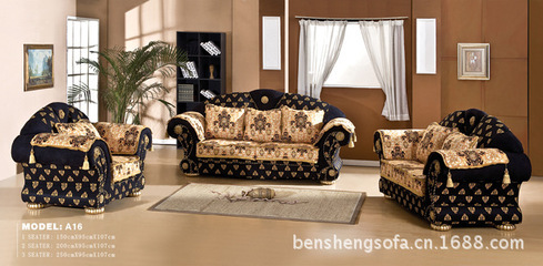 歐式瓦薩次布藝沙發(fā) A16 奢華與舒適的完美融合